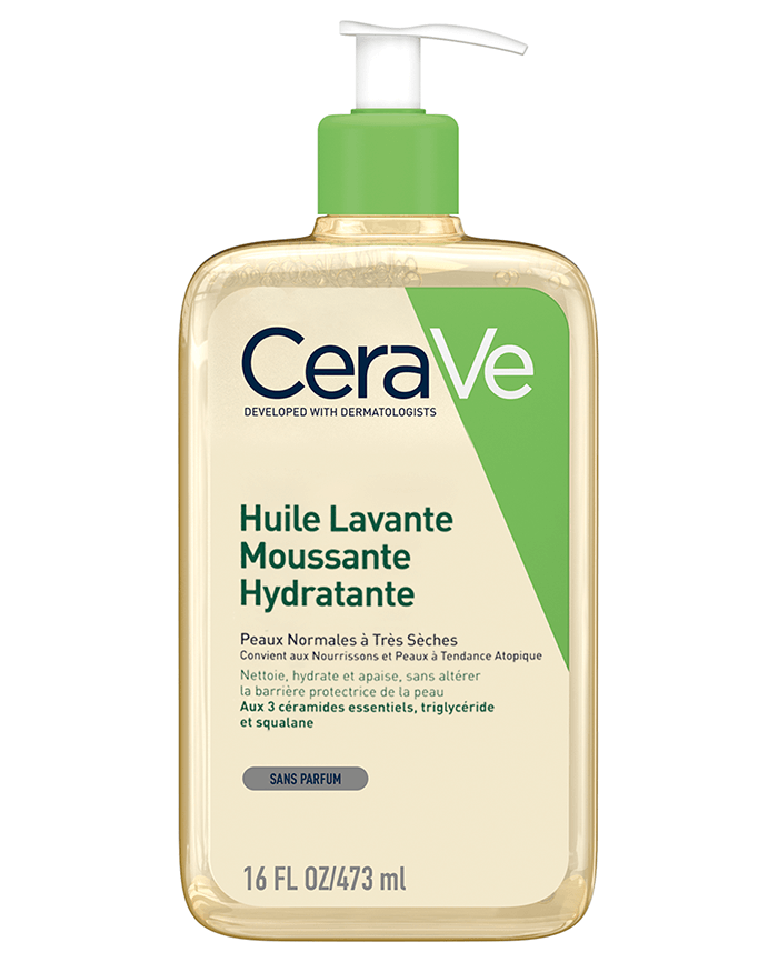 CeraVe Huile Lavante Moussante Hydratante